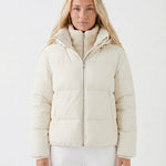 Velira Joane | Hooded Short Puffer Jacket with Plush Lining Joane | Trumpa pūkinė striukė su gobtuvu ir pūkine pamušalu