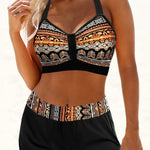 Velira Juoda/khaki / XS Nieves™ | Aukšto liemens bikini Ribbet