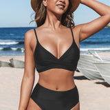 Velira Juoda / XS Paula™ | Aukšto juosmens bikini rinkinys