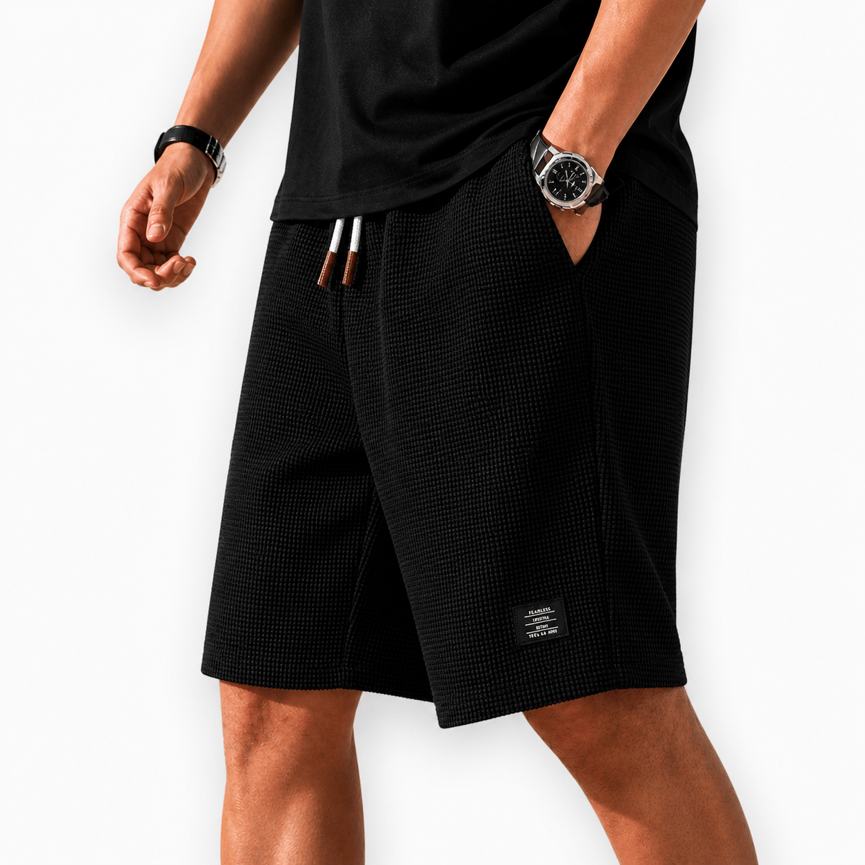 Velira Juodas / S Nathan™ | Elegantiškos Premium vasaros kelnės