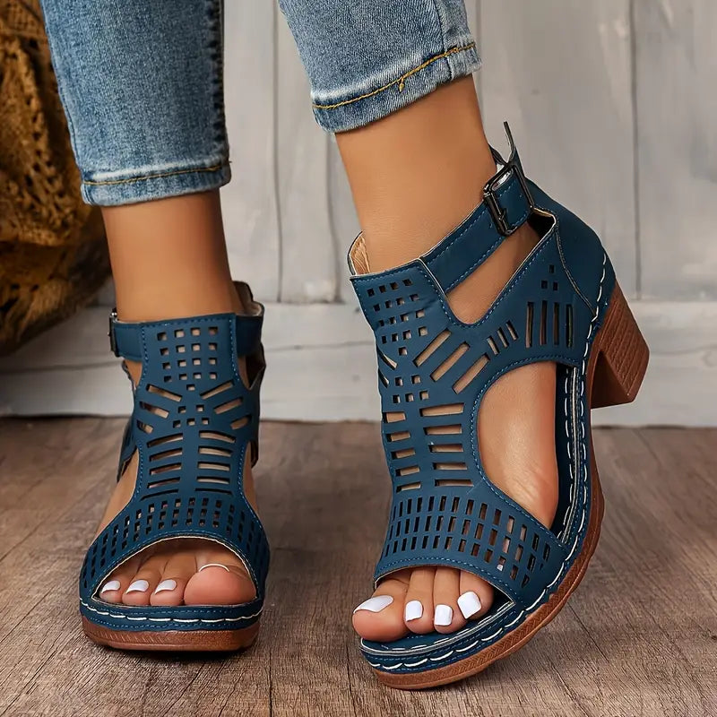 Velira Jūrinė mėlyna / 5 (36EU) Elena - Ergonomiški sandalai