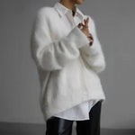 Velira Knitwear & Tops Balta / XS Veronos ilgas rankovės mezgimo kardiganas