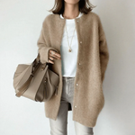 Velira Knitwear & Tops Kreminė / XS Florencijos vilnonis kardiganas