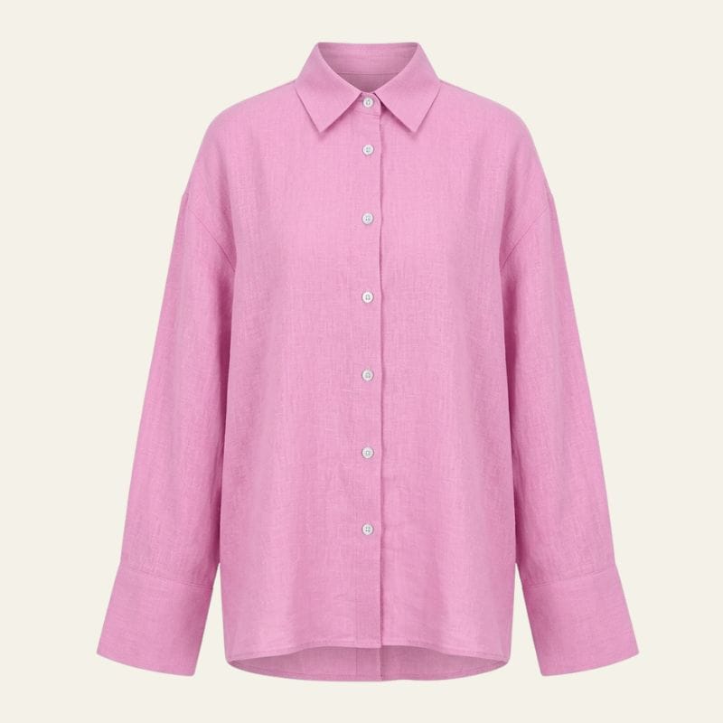 Velira Knitwear & Tops Kyoto Per didelis mygtukų marškiniai