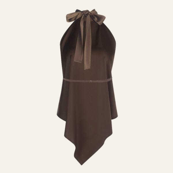Velira Knitwear & Tops Santorini Asimetrinė Kaklo Viršutinė