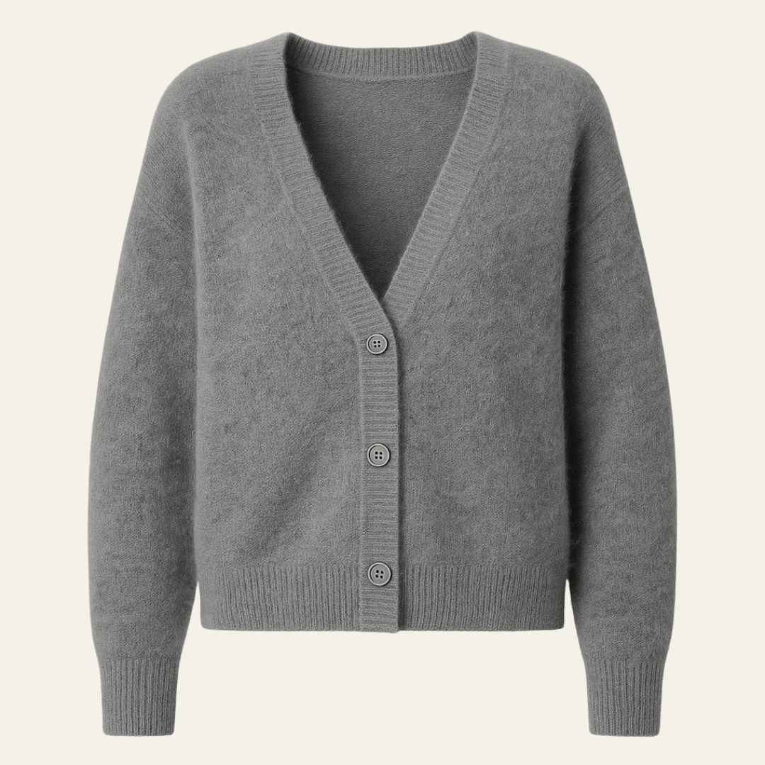 Velira Knitwear & Tops Veronos ilgas rankovės mezgimo kardiganas