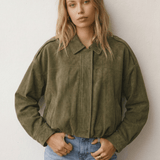 Velira Lara | Suede Bomber Jacket Lara | Suede Bomber Striukė