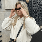 Velira Lara | Suede Bomber Jacket Lara | Suede Bomber Striukė