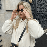 Velira Lara | Suede Bomber Jacket Lara | Suede Bomber Striukė
