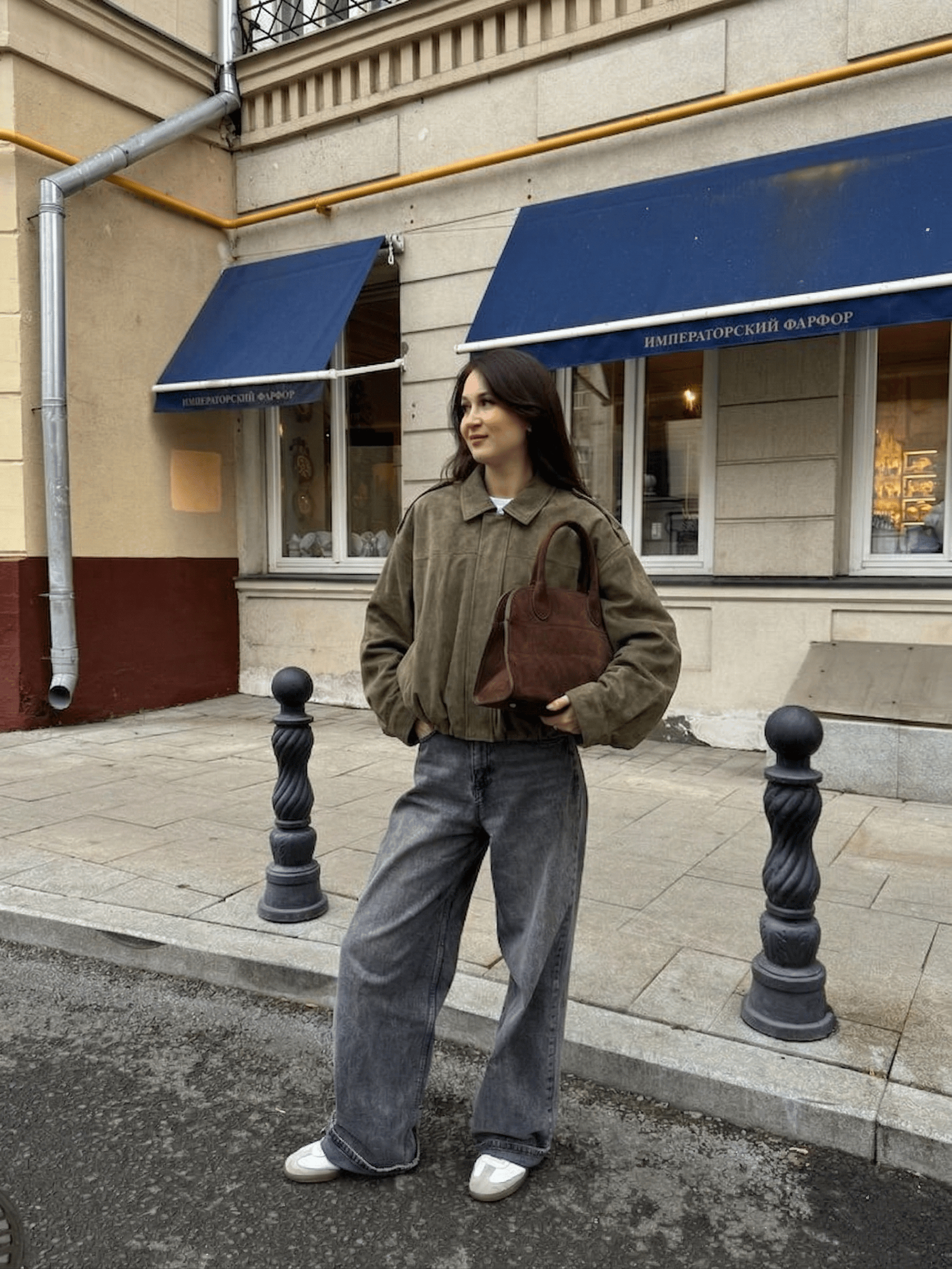 Velira Lara | Suede Bomber Jacket Lara | Suede Bomber Striukė
