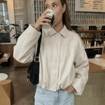 Velira Lara | Suede Bomber Jacket Lara | Suede Bomber Striukė