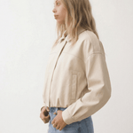 Velira Lara | Suede Bomber Jacket Lara | Suede Bomber Striukė
