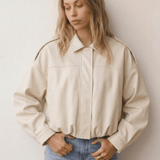 Velira Lara | Suede Bomber Jacket Lara | Suede Bomber Striukė