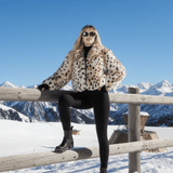 Velira Lea | Faux Fur Statement Winter Coat Lea | Dirbtinio kailio žiemos paltas