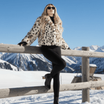 Velira Lea | Faux Fur Statement Winter Coat Lea | Dirbtinio kailio žiemos paltas