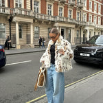 Velira Lea | Faux Fur Statement Winter Coat Lea | Dirbtinio kailio žiemos paltas