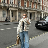 Velira Lea | Faux Fur Statement Winter Coat Lea | Dirbtinio kailio žiemos paltas
