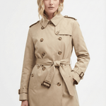 Velira Letifen | Double-Breasted Belted Trench Coat Letifen | Dvigubo užsegimo diržinis paltas