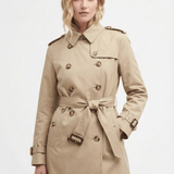 Velira Letifen | Double-Breasted Belted Trench Coat Letifen | Dvigubo užsegimo diržinis paltas