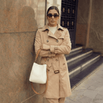 Velira Letifen | Double-Breasted Belted Trench Coat Letifen | Dvigubo užsegimo diržinis paltas
