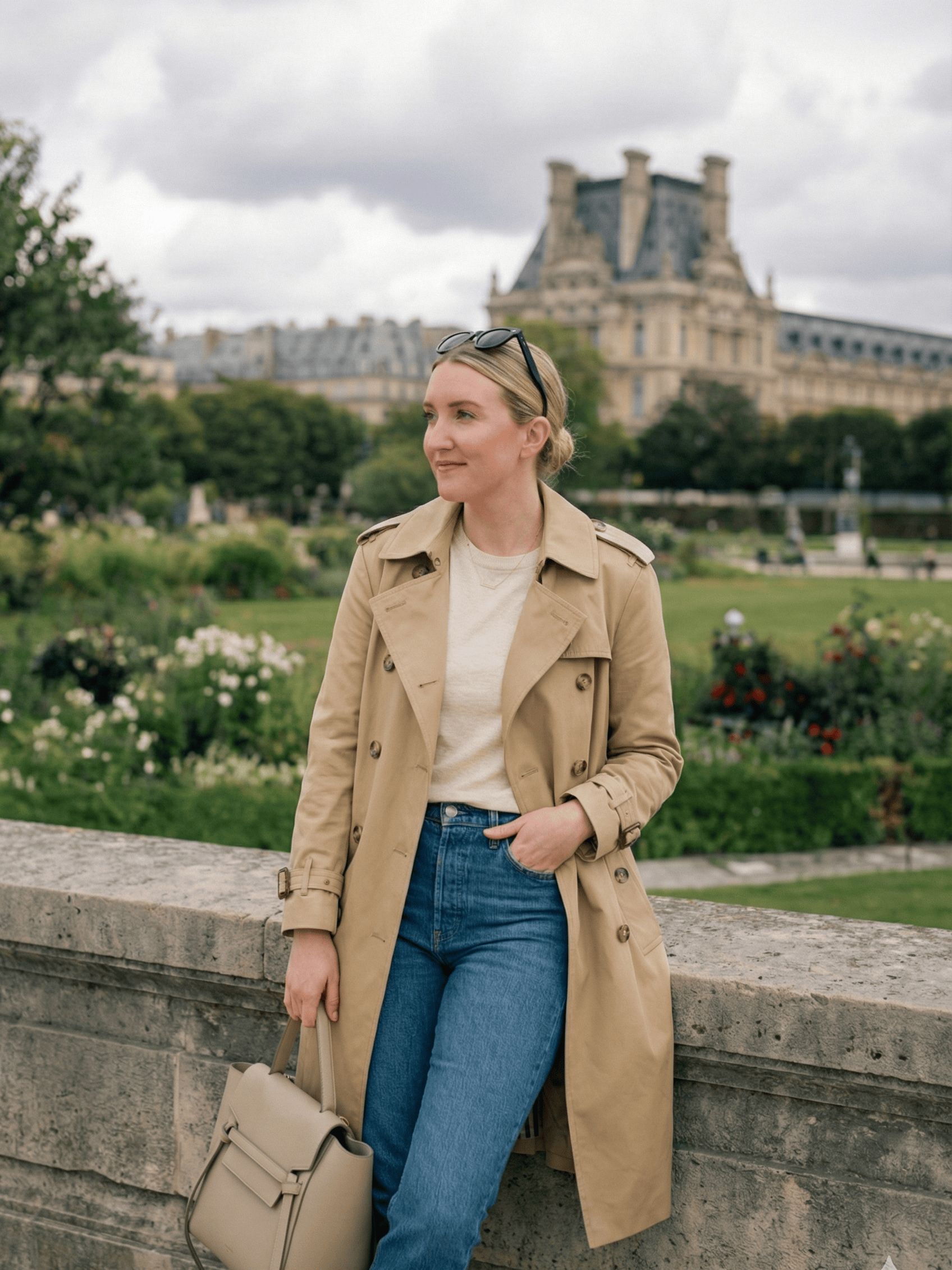 Velira Letifen | Double-Breasted Belted Trench Coat Letifen | Dvigubo užsegimo diržinis paltas