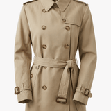Velira Letifen | Double-Breasted Belted Trench Coat Letifen | Dvigubo užsegimo diržinis paltas