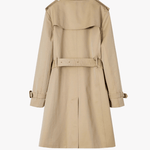 Velira Letifen | Double-Breasted Belted Trench Coat Letifen | Dvigubo užsegimo diržinis paltas