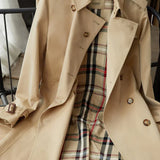 Velira Letifen | Double-Breasted Belted Trench Coat Letifen | Dvigubo užsegimo diržinis paltas