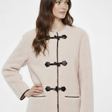 Velira Liz | Faux Shearling Toggle Coat Liz | Dirbtinio avikailio paltas