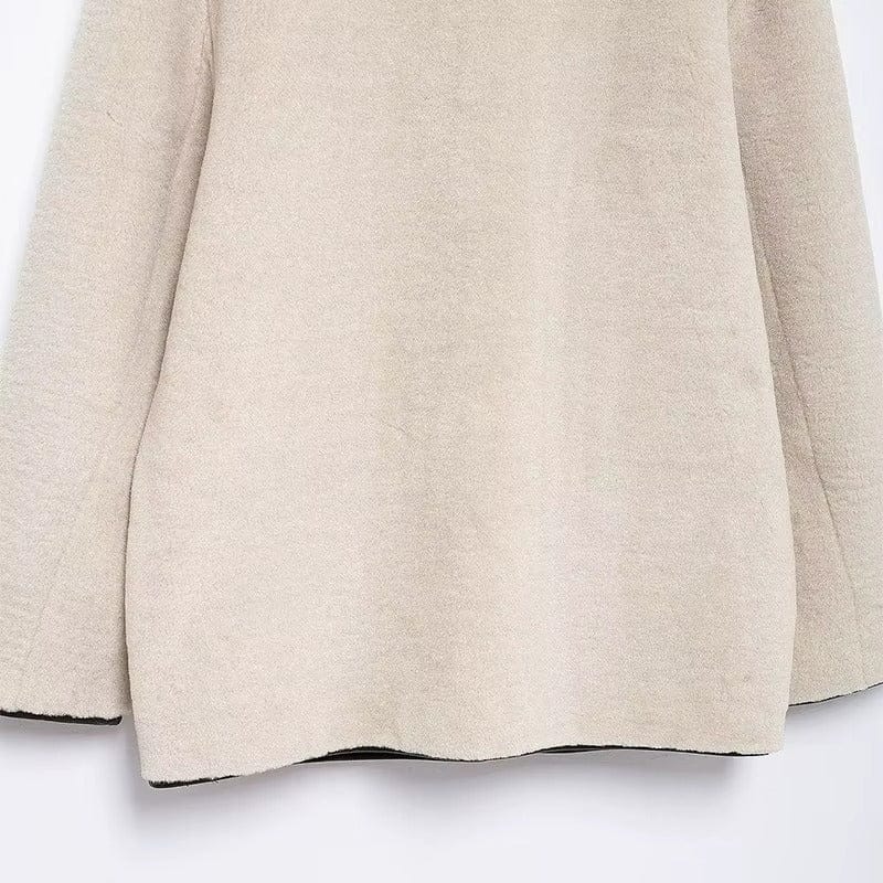Velira Liz | Faux Shearling Toggle Coat Liz | Dirbtinio avikailio paltas