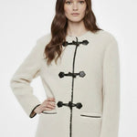 Velira Liz | Faux Shearling Toggle Coat Liz | Dirbtinio avikailio paltas