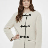 Velira Liz | Faux Shearling Toggle Coat Liz | Dirbtinio avikailio paltas