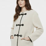 Velira Liz | Faux Shearling Toggle Coat Liz | Dirbtinio avikailio paltas