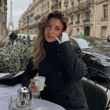 Velira Martha | High-Neck Buttoned Pea Coat Martha | Aukštos kaklo mygtukinė žieminė striukė