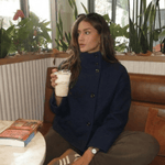 Velira Martha | High-Neck Buttoned Pea Coat Martha | Aukštos kaklo mygtukinė žieminė striukė
