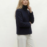 Velira Martha | High-Neck Buttoned Pea Coat Martha | Aukštos kaklo mygtukinė žieminė striukė