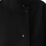Velira Martha | High-Neck Buttoned Pea Coat Martha | Aukštos kaklo mygtukinė žieminė striukė