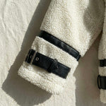 Velira Mathilda | Faux Shearling Zip-Up Jacket Mathilda | Dirbtinio avikailio užtrauktukas