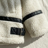 Velira Mathilda | Faux Shearling Zip-Up Jacket Mathilda | Dirbtinio avikailio užtrauktukas