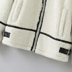 Velira Mathilda | Faux Shearling Zip-Up Jacket Mathilda | Dirbtinio avikailio užtrauktukas