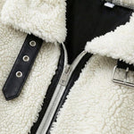 Velira Mathilda | Faux Shearling Zip-Up Jacket Mathilda | Dirbtinio avikailio užtrauktukas