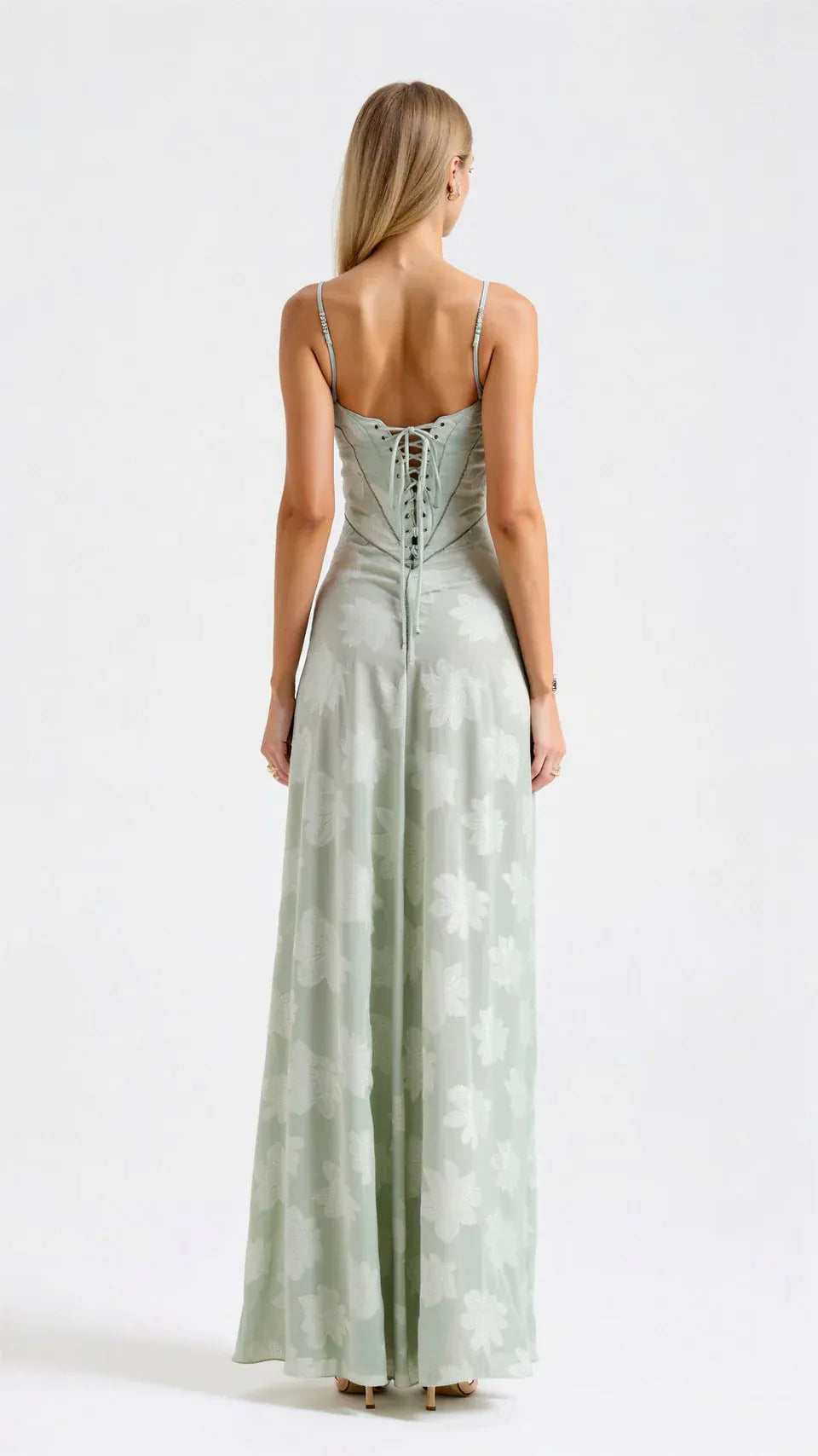 Velira Maxi Dress Annabelle Nėriniuotas Maxi Suknelė