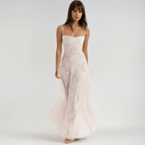 Velira Maxi Dress Annabelle Nėriniuotas Maxi Suknelė