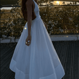 Velira Maxi Dress Balta Vasaros Suknelė