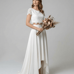 Velira Maxi Dress Balta / XS Bohemiška Nėrinių Suknelė