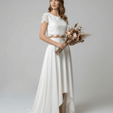 Velira Maxi Dress Balta / XS Bohemiška Nėrinių Suknelė