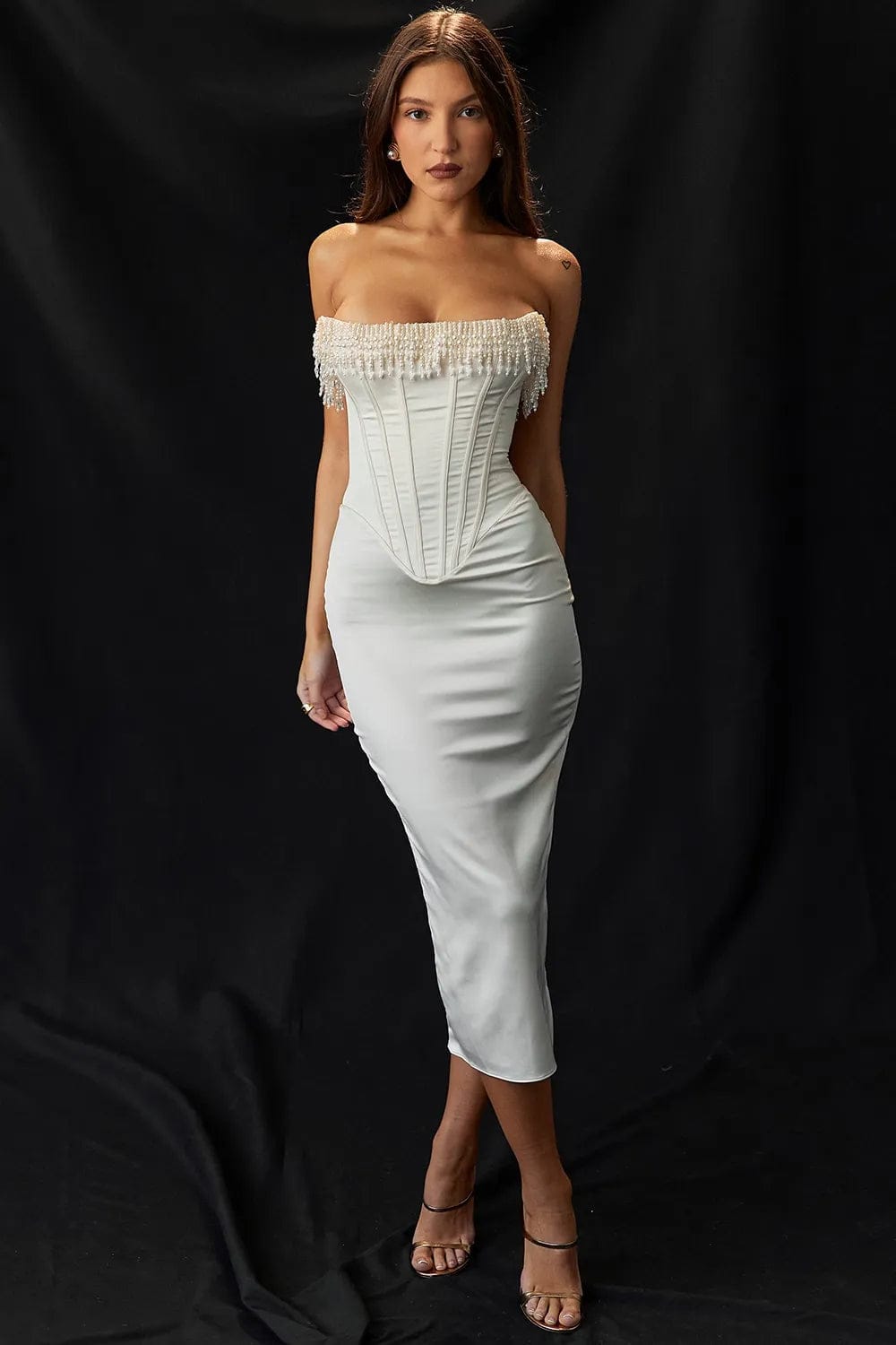 Velira Maxi Dress Bella Bešalčio Maxi Suknelė