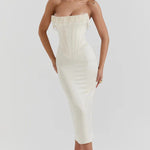 Velira Maxi Dress Bella Bešalčio Maxi Suknelė