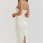Velira Maxi Dress Bella Bešalčio Maxi Suknelė
