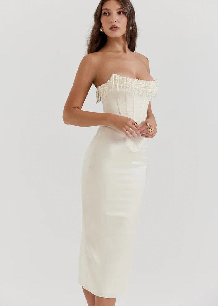 Velira Maxi Dress Bella Bešalčio Maxi Suknelė